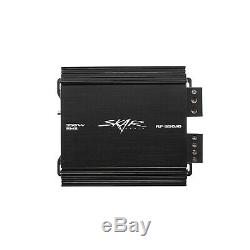 New Skar Audio Dual 12 Loaded Ported Sub Box Package W Rp-350.1d & 4ga Wire Kit