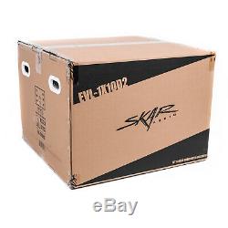 New Skar Audio Evl-1x10d2 Single 10 2000 Watt Vented Loaded Sub Box Enclosure