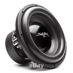 New Skar Audio Evl-1x12d2 Single 12 2500 Watt Vented Loaded Sub Box Enclosure