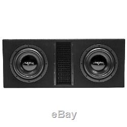 New Skar Audio Evl-2x10d4 Dual 10 4000w Dual 4 Ohm Loaded Subwoofer Enclosure