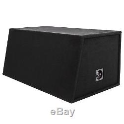 New Skar Audio Evl-2x12d4 Dual 12 2500w Vented Loaded Sub Box Enclosure D4
