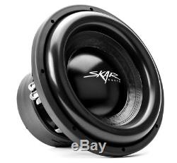 New Skar Audio Evl-2x12d4 Dual 12 2500w Vented Loaded Sub Box Enclosure D4