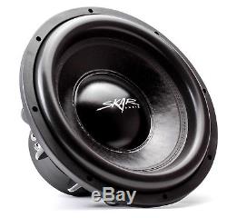 New Skar Audio Evl-2x15d4 Dual 15 2500w Vented Loaded Sub Box Enclosure D4