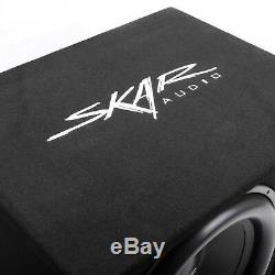 New Skar Audio Sdr-1x18d2 1200 Watt Single 18 Loaded Vented Subwoofer Enclosure