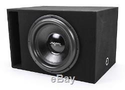 New Skar Audio Single 18 2500 Watt D2 Ohm Vented Loaded Subwoofer Box Black
