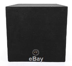 New Skar Audio Single 18 2500 Watt D4 Ohm Vented Loaded Subwoofer Box Black