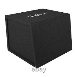 New Skar Audio Svr-1x12d2 Single 12 1600 Watt Loaded Ported Subwoofer Enclosure