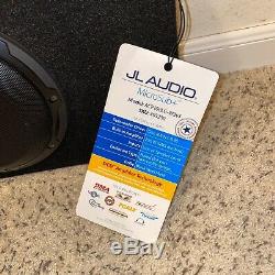 OPEN BOX JL Audio ACP108LG-W3V3 8 Loaded Car Subwoofer & Enclosure Box & Amp