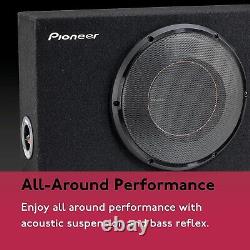PIONEER TS-D10LB Powerful 10 Pre-Loaded Subwoofer with Sealed Enclosure