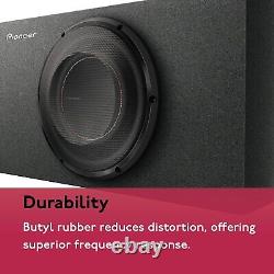 PIONEER TS-D10LB Powerful 10 Pre-Loaded Subwoofer with Sealed Enclosure