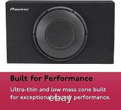 PIONEER TS-D10LB Powerful 10 Pre-Loaded Subwoofer with Sealed Enclosure