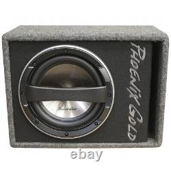 Phoenix Gold Z 10Active Loaded Subwoofer Enclosure with Integrated 160W A
