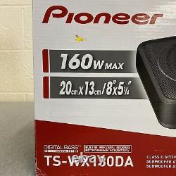 Pioneer 8 Single-Voice-Coil Loaded Subwoofer Enclosure Black