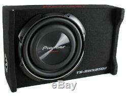 Pioneer Shallow Mount 10 Inch Box Pre-Loaded 4 Ohm Subwoofer Enclosure 1200 W