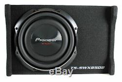 Pioneer Shallow Mount 10 Inch Box Pre-Loaded 4 Ohm Subwoofer Enclosure 1200 W