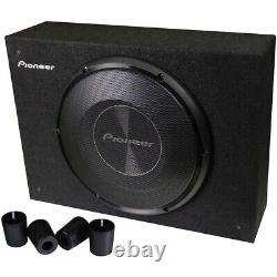 Pioneer TS-A2000LB 700W Max 8 Inch 2-Ohm Shallow Mount Loaded 8 Subwoofer Box