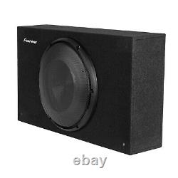 Pioneer TS-A2500LB 10 Shallow Compact Pre-Loaded Sealed Enclosure Car Subwoofer
