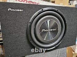 Pioneer TS-A3000LB 12 Slim Box Pre-Loaded Enclosure Car Subwoofer No Grill