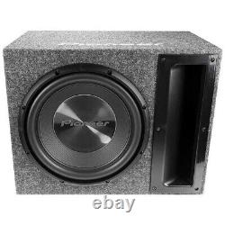 Pioneer TS-A300B 1500W Max 12 Inch 2-Ohm Pre-Loaded Ported Subwoofer Enclosure