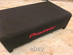 Pioneer TS-SWX2502 10 Shallow-Mount Pre-Loaded Enclosure With ib-FLAT Subwoofer