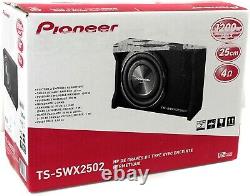 Pioneer TS-SWX2502 10 inch Shallow-Mount Pre-Loaded Enclosure Subwoofer