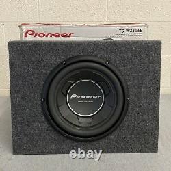 Pioneer TS-WX106B 1100 Watts 10 Pre Loaded Compact Subwoofer Enclosure Box