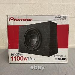 Pioneer TS-WX106B 1100 Watts 10 Pre Loaded Compact Subwoofer Enclosure Box