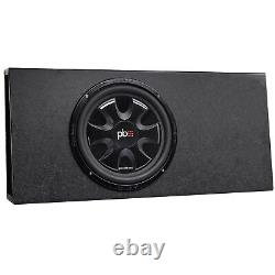 PowerBass 12 Subwoofer in Truck Enclosure with Amplifier & Wiring Kit