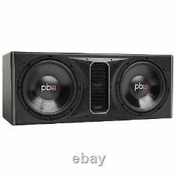 PowerBass PS-WB122 12 Dual Loaded Ported Enclosure