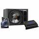 PowerBass Party Pack Single 12 Subwoofer in vented enclosure with ASA3-300.2