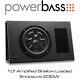 Powerbass PS-AWB101T 10 Amplified Shallow Loaded Subwoofer Enclosure 175W