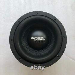 Resilient Sounds Gold 8 Inch 1000rms (2000watts) D2 Ohm Load Subwoofer