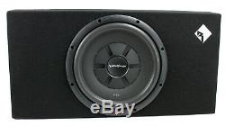 Rockford Fosgate-1X12 12 500W Shallow Loaded Subwoofer Sub Enclosure (2 Pack)
