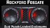 Rockford Fosgate Dual Punch Subwoofer Loaded Enclosures
