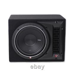 Rockford Fosgate P1-1X10 10 500W Subwoofer Loaded Vented Enclosure Sub NEW