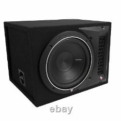 Rockford Fosgate P1-1X10 10 Ported Loaded Enclosure, 250 Watts Rms