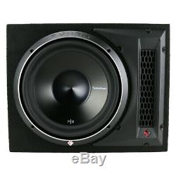 Rockford Fosgate P3-1X12 12 1200W Subwoofer Loaded Vented Enclosure Sub NEW