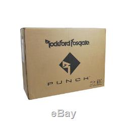 Rockford Fosgate P3S-1X10 10 600W Shallow Subwoofer Loaded Sealed Enclosure NEW