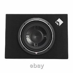 Rockford Fosgate P3S-1X10, Punch 10 Sealed Slim Loaded Enclosure, 300 Watts RMS