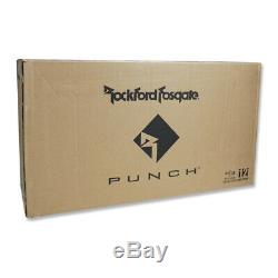 Rockford Fosgate P3S-1X12 12 800W Shallow Subwoofer Loaded Sealed Enclosure NEW