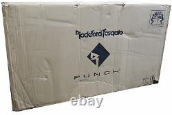 Rockford Fosgate Punch Dual P1 12 1000W 2 Ohm Loaded Enclosure P1-2X12
