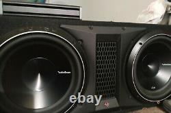 Rockford Fosgate Punch Dual P3 P3-2X12 12 inch 2400W Loaded Enclosure Subwoofer