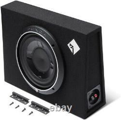 Rockford Fosgate Punch P3S-1X10 Single 10 Shallow Subwoofer Loaded Enclosure