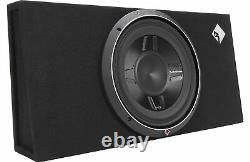 Rockford Fosgate Punch P3S-1X12 Single 12 Subwoofer Shallow Loaded Enclosure