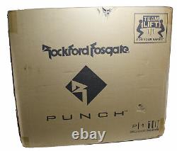 Rockford Fosgate Punch Single P1 10 500W 4 Ohm Loaded Woofer Enclosure P1-1X10