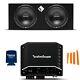 Rockford Fosgate R2-2X10 Prime Series Dual 10 Loaded Enclosure with a R2-500