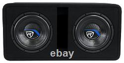 Rockville DV10K52 Dual 10 K5 2400w Car Subwoofers+Vented Sub Enclosure Box/2Ohm