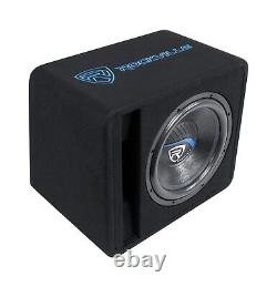 Rockville SK512 PACKAGE 12 1400w Loaded K5 Car Subwoofer Enclosure+DB11 Amp