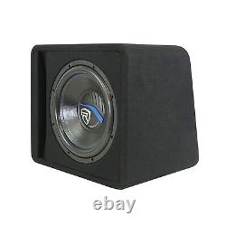 Rockville SK512 PACKAGE 12 1400w Loaded K5 Car Subwoofer Enclosure+DB11 Amp