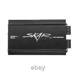 SKAR AUDIO DUAL 8 1400W SDR SERIES BASS PKG With LOADED SUB BOX AMP WIRE KIT